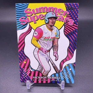 2025 Topps Jackson Merrill Series 2 - Summer Superstars San Diego Padres #SS-35 - Picture 1 of 2