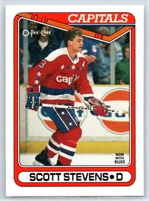 1990-91 O-Pee-Chee Scott Stevens St. Louis Blues #211 - Image 1 of 2