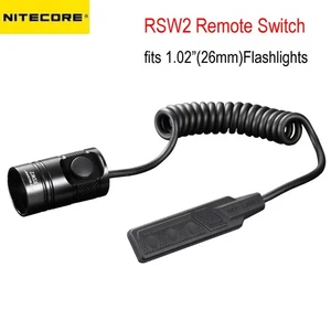 Interruptor de presión remoto NiteCore RSW2 para linternas de 26 mm antorcha P20 P20UV P10GT - Imagen 1 de 5