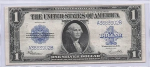 1923 USA One $1 Dollar Pferdedecke großes Silber Zertifikat - Bild 1 von 2