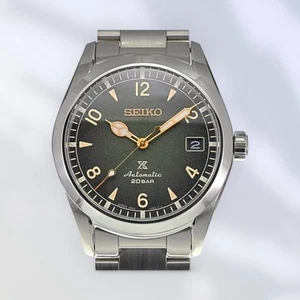 Orologio Uomo Seiko SBDC115 Prospex Alpinist Automatico Quadrante Verde 38mm - Foto 1 di 10