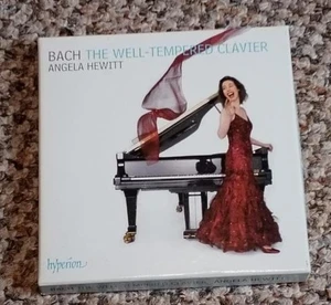BACH The Well Tempered Clavier ANGELA HEWITT   2008 Recording HYPERION 4CD set - Picture 1 of 4