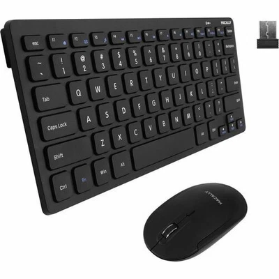 Macally RF Wireless Keyboard and Mouse For Windows PC - Image 1 of 4