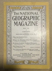 National Geographic Magazine May 1932 Ohio the Gateway State - Foto 1 di 3