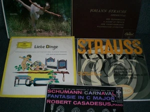 Vinyl LP Konvolut Klassik - Strauss, Schumann, Tchaikovsky - Bild 1 von 4