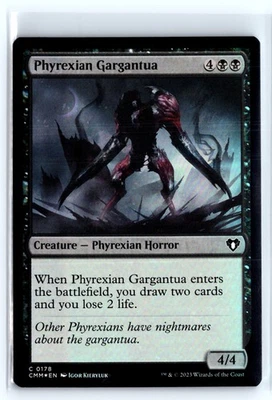 FOIL Phyrexian Gargantua Commander Masters – MTG Magic the Gathering Card - Image 1 of 4