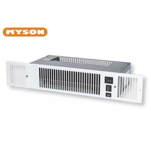 Calentador de zócalo eléctrico Myson KICKSPACE® KS500E 2kW CROMO NUEVO Y SELLADO - Imagen 1 de 5
