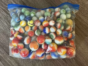 ENORME LOTE DE CANICAS ARTÍSTICAS REMOLINO ÁGATA VINTAGE .59 - .64" AMPLIA VARIEDAD - Imagen 1 de 3