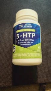 5-HTP by Rite-Aid• 100mg per serving• 30 Capsules• Supports A Calm Mood  - Picture 1 of 3