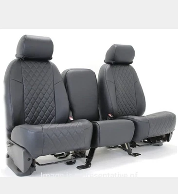 Cubiertas de asiento de cuero sintético para primera fila CSCQD1TT7472 2005-2008 Toyota Corola Foto 1 de 4