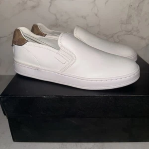 Coach Women’s Walker Slip-On White Sneakers Canvas Size 6 B (M) - Picture 1 of 8