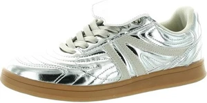 STEVE MADDEN MADRID Sneakers Silver New 8 Comfortable - Picture 1 of 6