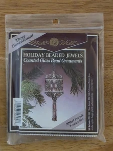 Mill HIll Kit Holiday Beaded Jewels 3D PEACOCK TREASURE BOX MHBJ4 - Bild 1 von 2