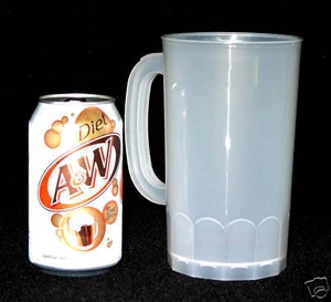 1 - Grandi tazze da birra naturali (smerigliate) contengono 32 once Made in America senza piombo* - Foto 1 di 3