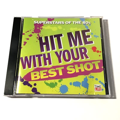 Time Life Superstars Of The 80s Hit Me With Your Best Shot (CD, 2005) Rare HTF - Imagem 1 de 4