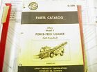ATHEY MODEL 3 FORCE  FEED LOADER PARTS CATALOG
