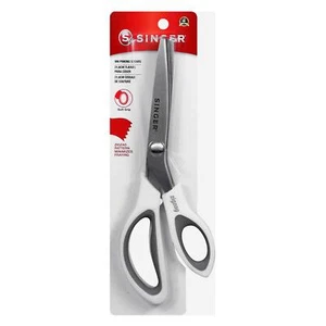 SINGER 9 Inch Pinking Shears Heavy Duty Stainless Steel Zigzag Cutting Tool - Picture 1 of 8