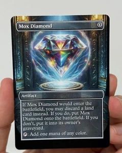Mox Diamond Proxy Card with Custom designed art - Picture 1 of 2