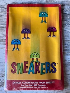SEALED Sneakers by Sirius Software for Atari 800 & 810 1980 - Picture 1 of 2