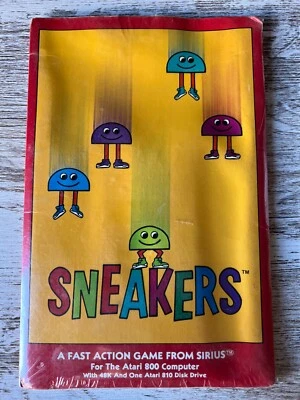 SEALED Sneakers by Sirius Software for Atari 800 & 810 1980 - Image 1 of 2