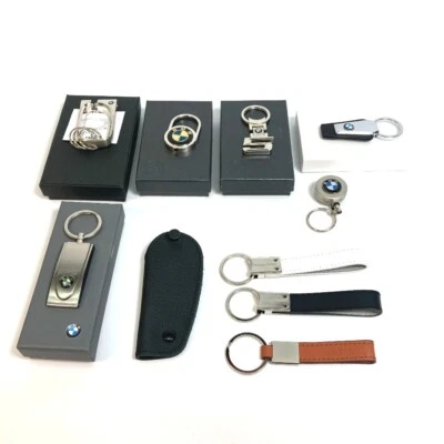 SIN USAR BMW Varias formas de logotipo No a la venta Novedad Juego de 11 piezas Porta llaves Foto 1 de 4