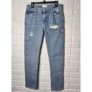ASOS jeans Men's size W32 L32 Distressed denim Tapered Leg - Picture 1 of 4