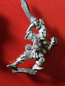 Dar1elf Dark elves metal ciudadela gw juegos taller y merodeador Oldhammer Warrior - Imagen 1 de 1