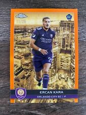 Ercan Kara #BCS-15 2023 Topps Chrome MLS Orange /25 Big City Strikers Rookie RC