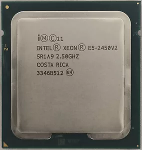 Intel Xeon E5-2450 V2 2.5GHz 8 Core 16 Threads 20M SR1A9 LGA1356 CPU Processor - Picture 1 of 5