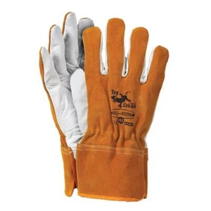 warme Leder Arbeitshandschuhe mit Fleecefütterung Handschuhe Arbeitsschutz - Bild 1 von 1