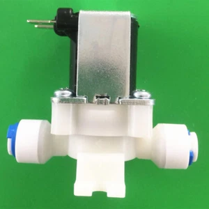 Magnetventil Schließer Kunststoff Wasserventil Schnellanschluss an beiden Enden - Bild 1 von 6