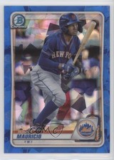 2020 Bowman Chrome Draft Sapphire Edition Ronny Mauricio #BD-199