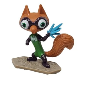 2022 Chip The Squirrel Green Lantern DC League Of Super Pets Mini Figure Mattel - Picture 1 of 8