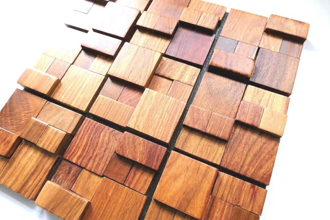 Wood Wall Tiles, Decorative Wall Tiles, Luxurious Wall Decor, 3D Wall Coverings Cover