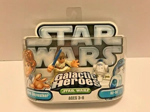 Galactic Heroes - Star Wars - Luke Skywalker and R2-D2 - Hasbro 2004 - Bild 1 von 5