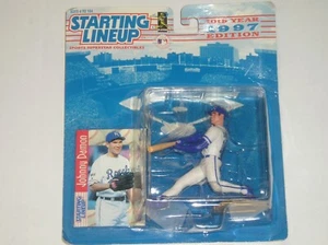 1997 Starting Lineup MLB figura de acción de béisbol tarjeta Johnny Damon KC Royals - Imagen 1 de 4