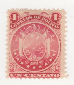 Bolivia Scott# 28 MH  - Picture 1 of 1