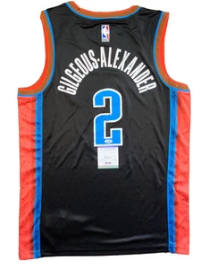 SHAI GILGEOUS ALEXANDER signed autograph OKLAHOMA CITY THUNDER Jersey w/ COA PSA - Picture 1 of 4