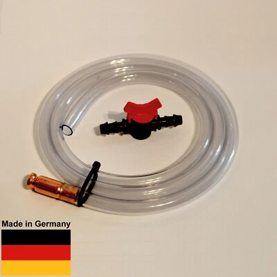 SCHMIDTLER Pumpschlauch, Schüttelpumpe 25mmx2,5m mit Absperrhahn