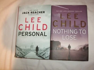 2 Hardback Books Lee Child (Jack Reacher) All Listed Box FD - Foto 1 di 5