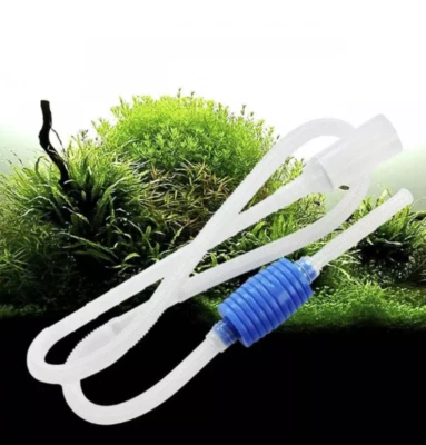 Aquarium Clean Vacuum Water Change Gravel Cleaner Fish Tank Siphon Pump  - Image 1 of 3