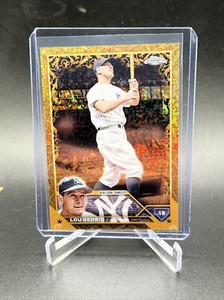 2023 Topps Gilded Mini Diamond Refractor LOU GEHRIG /50 SP New York Yankees #121