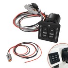 LED Indicator Tactile Trim Tab Switch 15170-001 For Lenco Marine Single Actuator