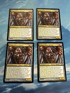 Magic the Gathering Shardless Agent Planechase 2012 LP German Set of 4 MTG - Picture 1 of 2