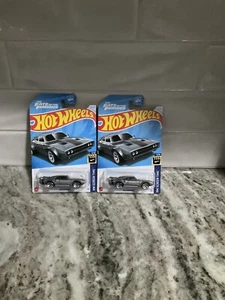 HOT WHEELS Screen Time DODGE Ice Charger The Fate Of The Furious Lot Of 2 (b48) - Picture 1 of 1