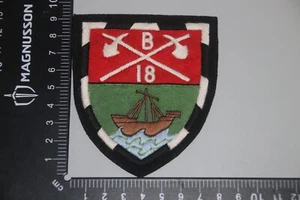 IRISH EIRE ARMY 18TH B COY INFANTY CLOTH FORMATION SIGN REPLICA - Picture 1 of 1