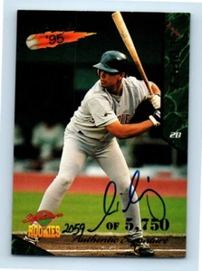 1995 Signature Rookies Signatures /5750 #34 Luis Lopez San Diego Padres - Bild 1 von 2