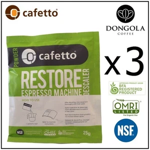 3PK Espresso Coffee Machine & Equipment Descaler Solis Diadema Diamond Cafina - Picture 1 of 6