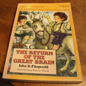 Die Rückkehr des großen Gehirns ~ John D. Fitzgerald ~ 1985 Dell Yearling TP - Bild 1 von 1