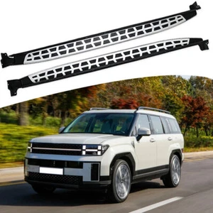 2 PIEZAS estribo apto para Hyundai Santa Fe 2024 2025 escalón lateral Nerf bar escaleras - Imagen 1 de 5